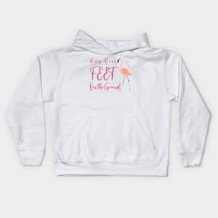 Pink Flamingo Kids Hoodie